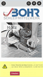 Mobile Screenshot of bohr-schleifmittelwerk.com